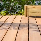 Lames de terrasse en bois dur - 21 mm - Bankirai - Lisse
